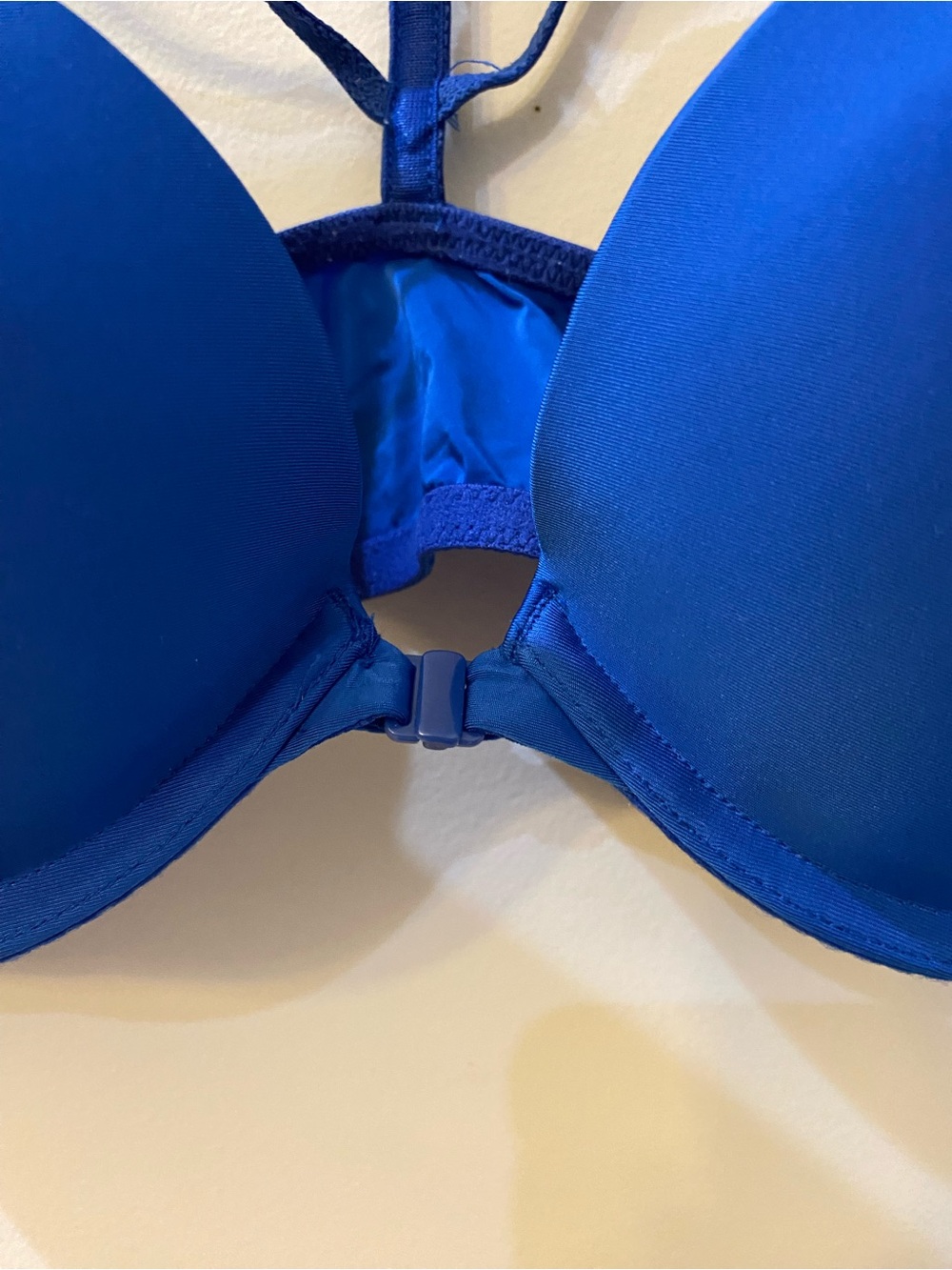 Victoria’s Secret Push-Up Pigeonnant Bra Blue Women’s Size 34C - Picture 3 of 5